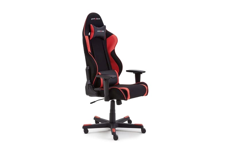 DXRacer R1 Sort/Rød - Ergonomisk gamingstol - Kontorstole & skrivebordsstole - Gamer stole