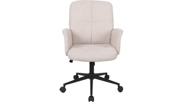 Kontorstol Fjärde i Stof - Beige - Møbler - Stole & lænestole - Kontorstole & skrivebordsstole