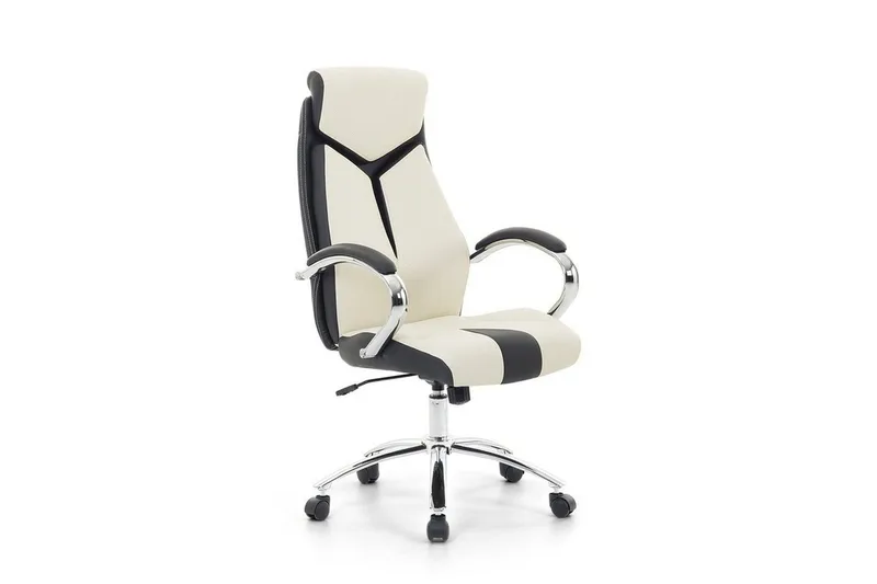 Formel 1-kontorstol, Beige