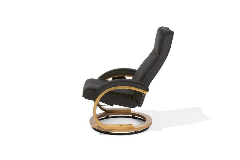 Hero Hvilstol med fodskammel - Sort - Møbler - Stole & lænestole - Lænestole - Massagestol