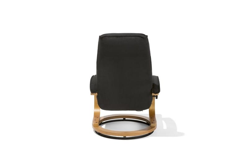 Hero Hvilstol med fodskammel - Sort - Møbler - Stole & lænestole - Lænestole - Massagestol