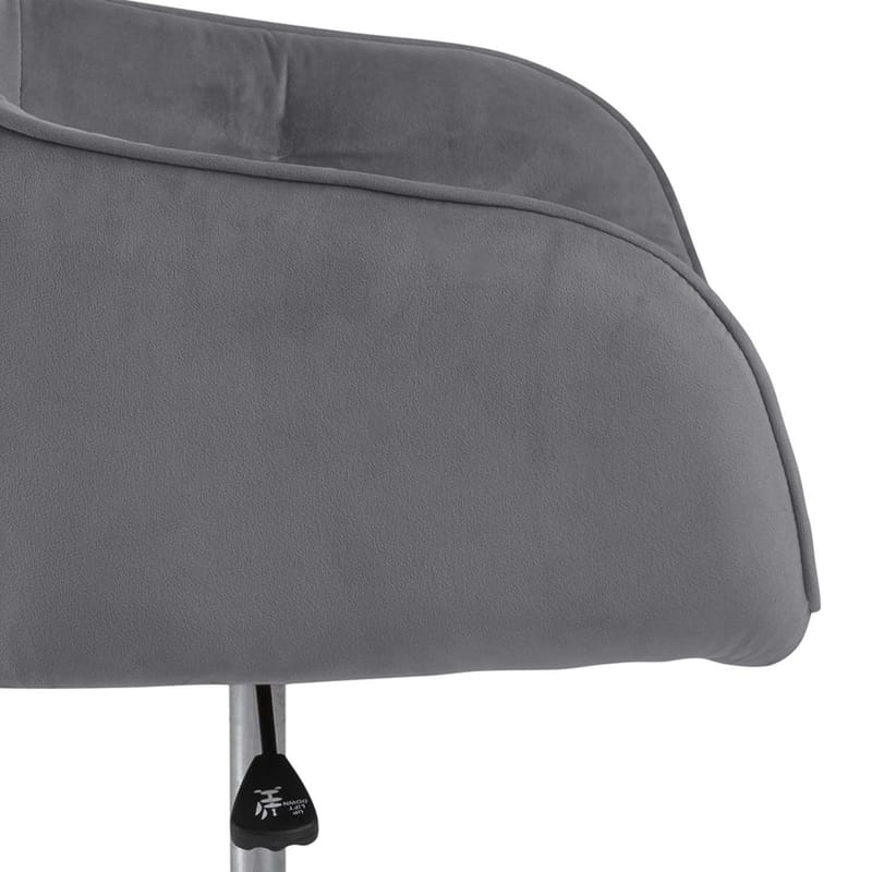 Kontorstol HOME4YOU Brooke Mørkegrå - mørkegrå - Møbler - Stole & lænestole - Kontorstole & skrivebordsstole