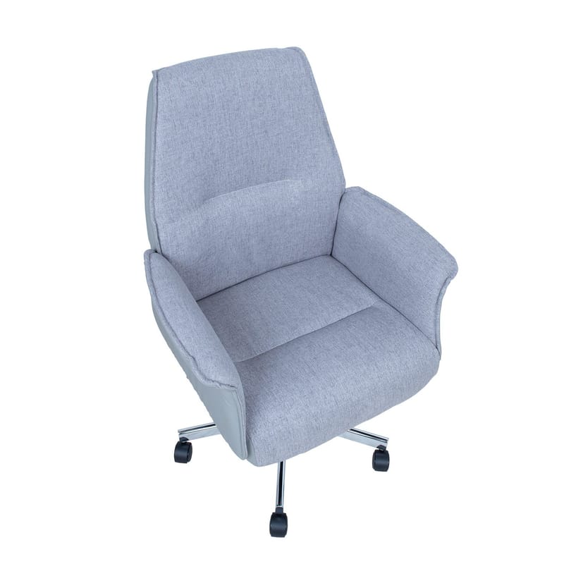Kontorstol HOME4YOU Cady Grå - Grå - Møbler - Stole & lænestole - Kontorstole & skrivebordsstole