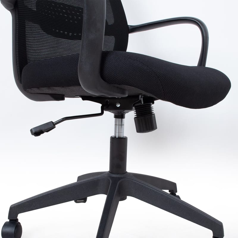 Kontorstol HOME4YOU Ciro Sort - sort - Møbler - Stole & lænestole - Kontorstole & skrivebordsstole