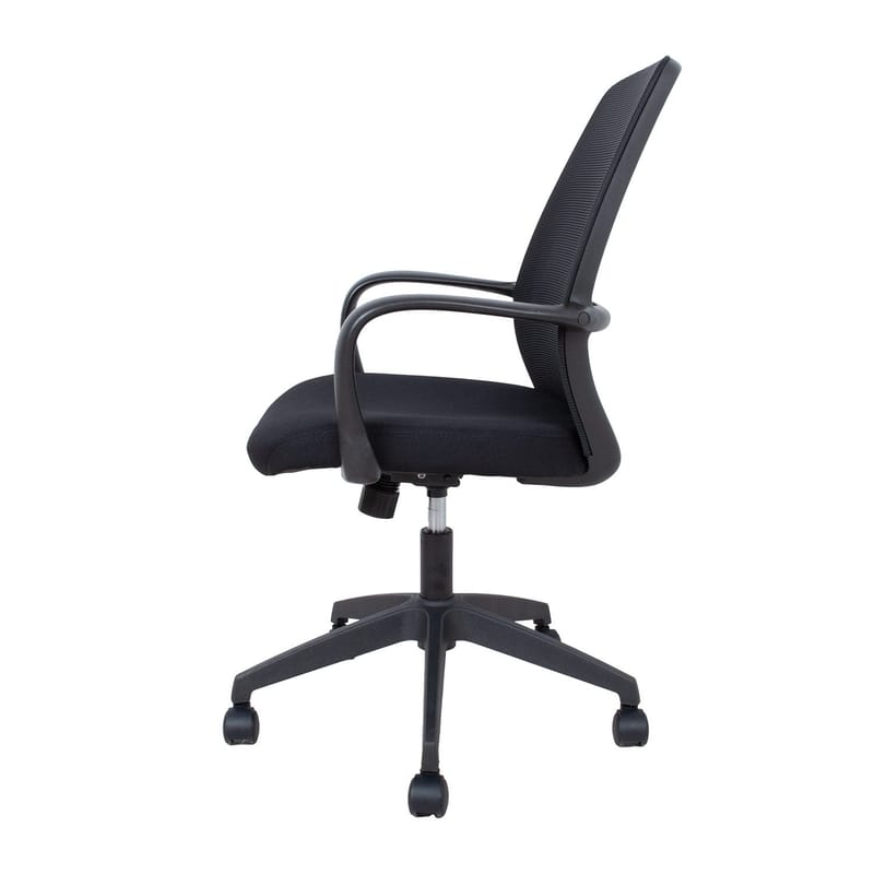 Kontorstol HOME4YOU Ciro Sort - sort - Møbler - Stole & lænestole - Kontorstole & skrivebordsstole