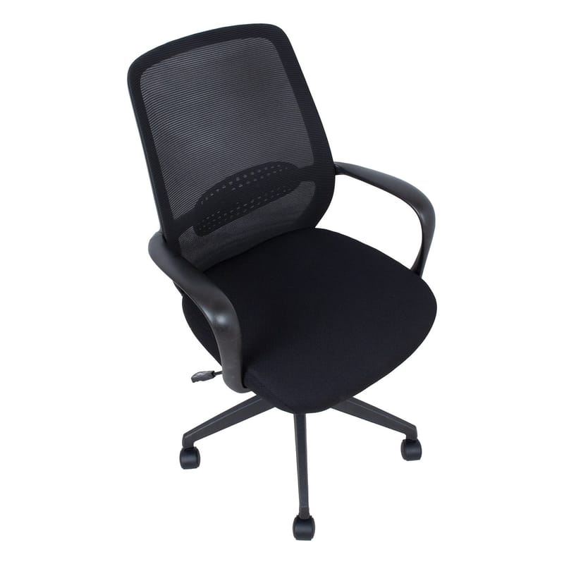 Kontorstol HOME4YOU Ciro Sort - sort - Møbler - Stole & lænestole - Kontorstole & skrivebordsstole