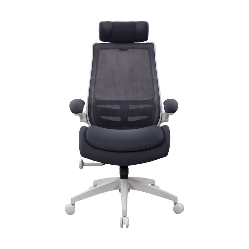 Kontorstol HOME4YOU Danica Mørkegrå/lysegrå - Mørkegrå / lysegrå - Møbler - Stole & lænestole - Kontorstole & skrivebordsstole