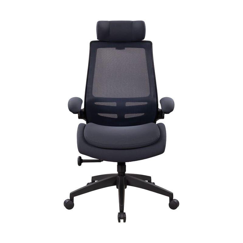 Kontorstol HOME4YOU Danica Mørkegrå/sort - Mørkegrå / sort - Møbler - Stole & lænestole - Kontorstole & skrivebordsstole