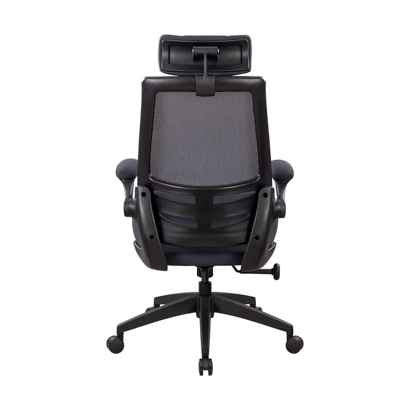 Kontorstol HOME4YOU Danica Mørkegrå/sort - Mørkegrå / sort - Møbler - Stole & lænestole - Kontorstole & skrivebordsstole