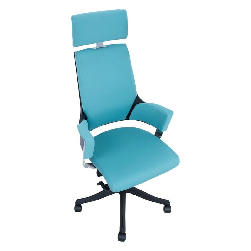 Kontorstol HOME4YOU Delphi Blågrøn - petroleumsblå - Møbler - Stole & lænestole - Kontorstole & skrivebordsstole