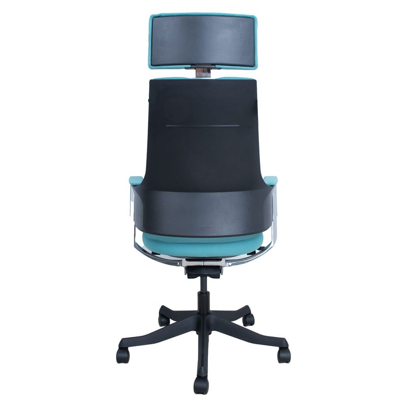 Kontorstol HOME4YOU Delphi Blågrøn - petroleumsblå - Møbler - Stole & lænestole - Kontorstole & skrivebordsstole