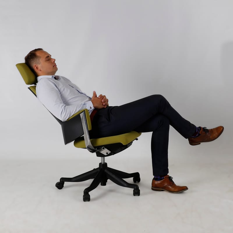 Kontorstol HOME4YOU Delphi Olivengrøn - olivengrøn - Møbler - Stole & lænestole - Kontorstole & skrivebordsstole