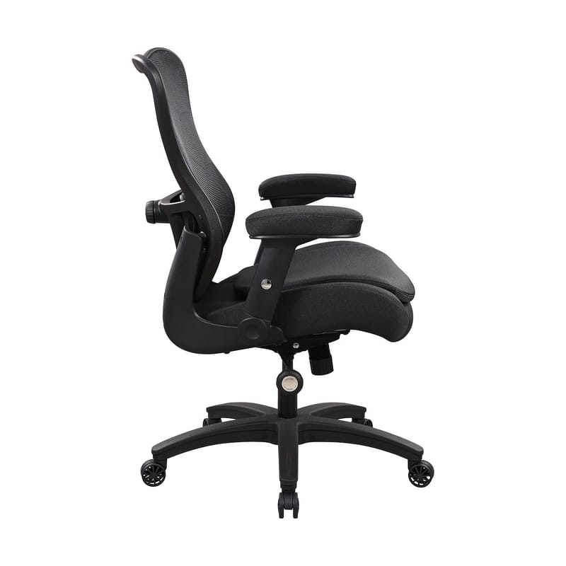 Kontorstol HOME4YOU Demi Sort - sort - Møbler - Stole & lænestole - Kontorstole & skrivebordsstole