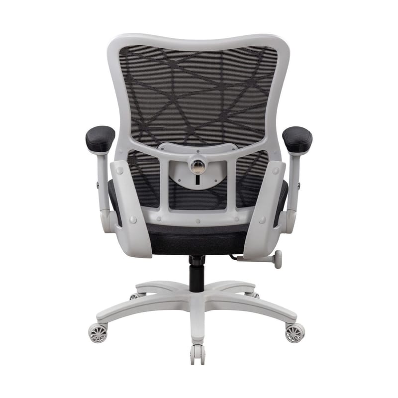 Kontorstol HOME4YOU Demi Sort/lysegrå - Sort/lysegrå - Møbler - Stole & lænestole - Kontorstole & skrivebordsstole