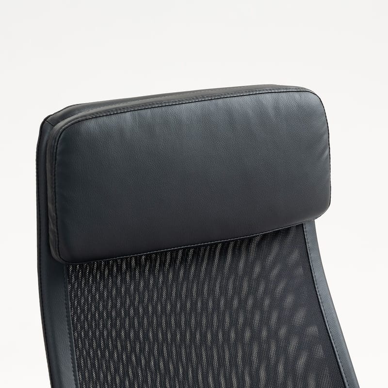 Kontorstol HOME4YOU Elmer sort - Sort - Møbler - Stole & lænestole - Kontorstole & skrivebordsstole