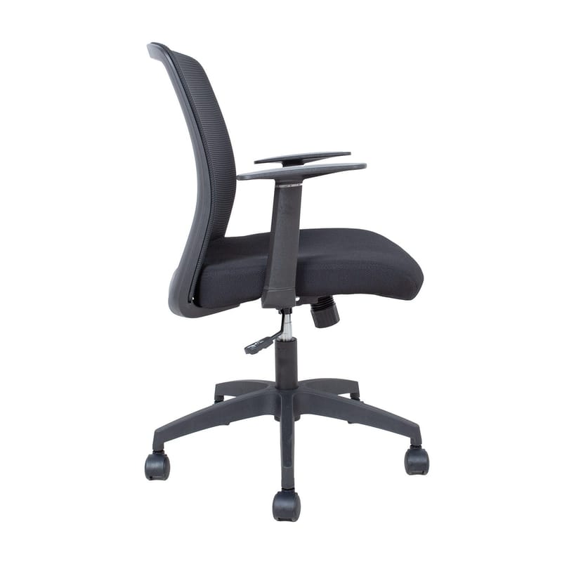 Kontorstol HOME4YOU Faro Sort - Sort - Møbler - Stole & lænestole - Kontorstole & skrivebordsstole