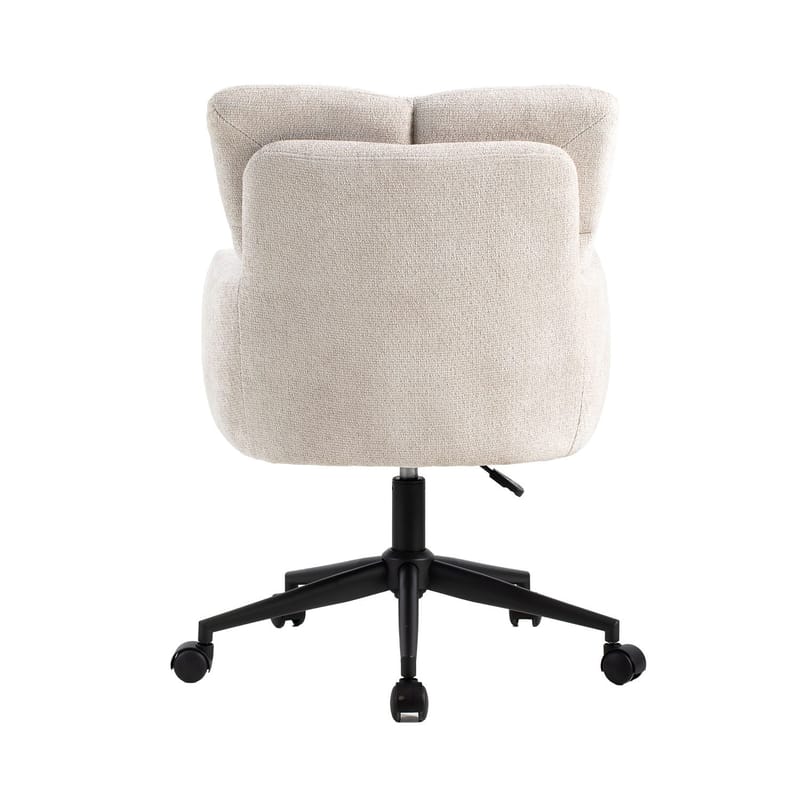 Kontorstol HOME4YOU Lorena Hvid - hvid - Møbler - Stole & lænestole - Kontorstole & skrivebordsstole