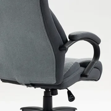 Kontorstol HOME4YOU Malone xxl grå - Grå - Møbler - Stole & lænestole - Kontorstole & skrivebordsstole