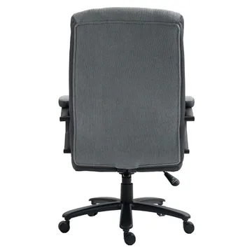 Kontorstol HOME4YOU Malone xxl grå - Grå - Møbler - Stole & lænestole - Kontorstole & skrivebordsstole