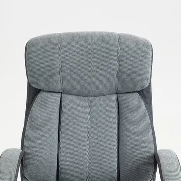 Kontorstol HOME4YOU Malone xxl grå - Grå - Møbler - Stole & lænestole - Kontorstole & skrivebordsstole