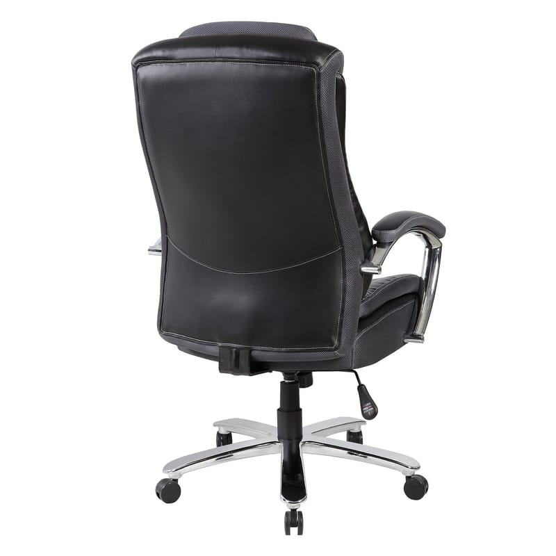 Kontorstol HOME4YOU Merlin xxl Sort - sort - Møbler - Stole & lænestole - Kontorstole & skrivebordsstole