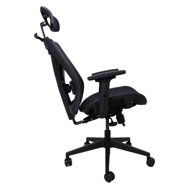 Kontorstol HOME4YOU Mike sort mesh - Sort - Møbler - Stole & lænestole - Kontorstole & skrivebordsstole