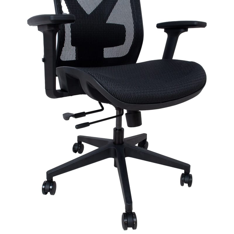 Kontorstol HOME4YOU Mike sort mesh - Sort - Møbler - Stole & lænestole - Kontorstole & skrivebordsstole