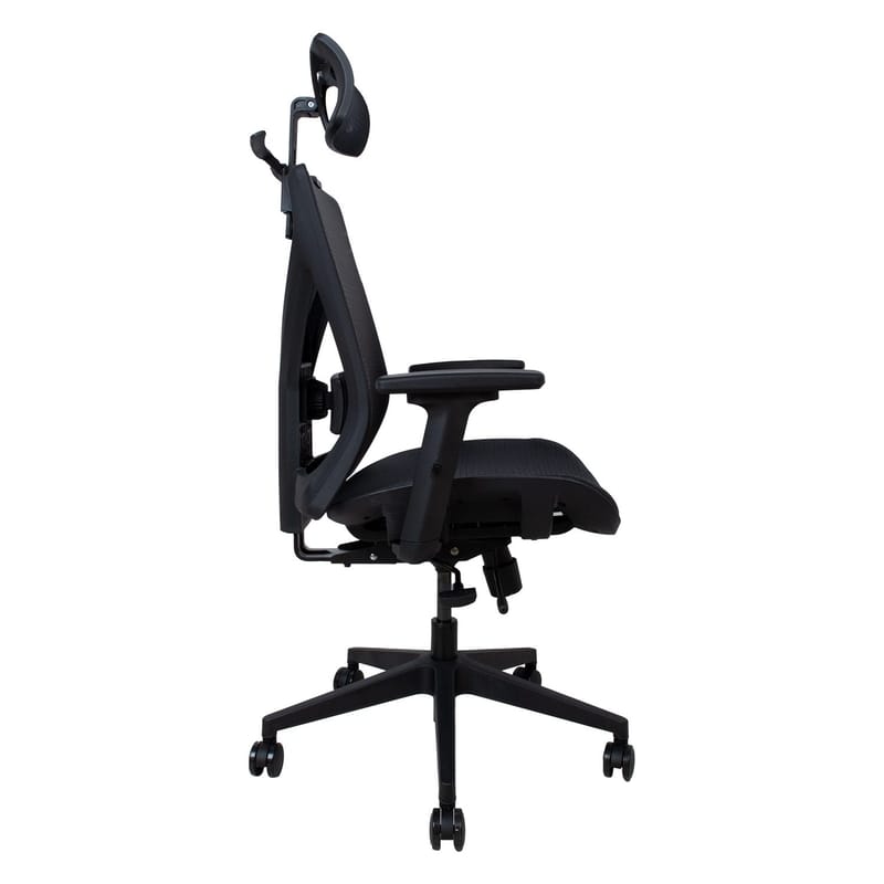 Kontorstol HOME4YOU Mike sort mesh - Sort - Møbler - Stole & lænestole - Kontorstole & skrivebordsstole