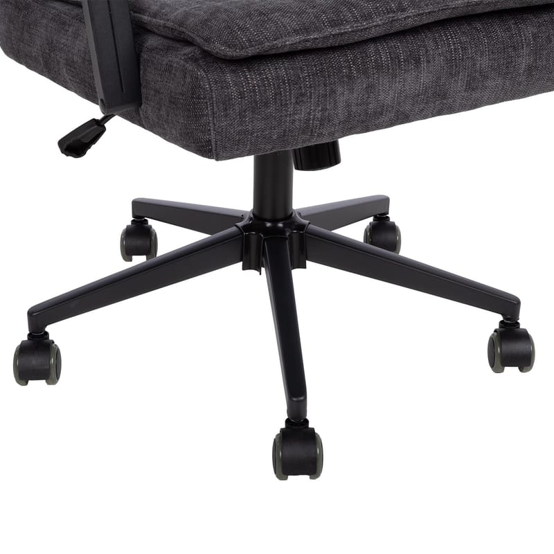 Kontorstol HOME4YOU Remy Mørkegrå - mørkegrå - Møbler - Stole & lænestole - Kontorstole & skrivebordsstole
