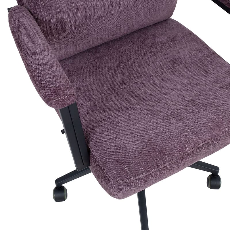 Kontorstol HOME4YOU Remy Violet - Violet - Møbler - Stole & lænestole - Kontorstole & skrivebordsstole
