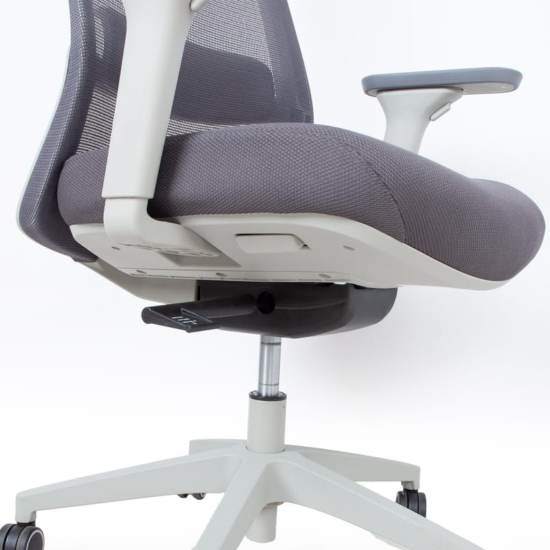 Kontorstol HOME4YOU Santo Gråt meshstof - Gr å - Møbler - Stole & lænestole - Kontorstole & skrivebordsstole