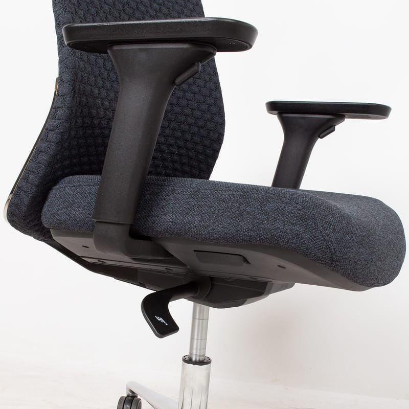 Kontorstol HOME4YOU Santo Mørkeblå - Mørkeblå - Møbler - Stole & lænestole - Kontorstole & skrivebordsstole