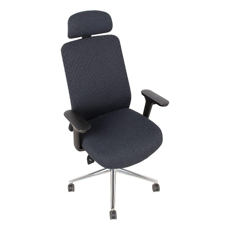 Kontorstol HOME4YOU Santo Mørkeblå - Mørkeblå - Møbler - Stole & lænestole - Kontorstole & skrivebordsstole