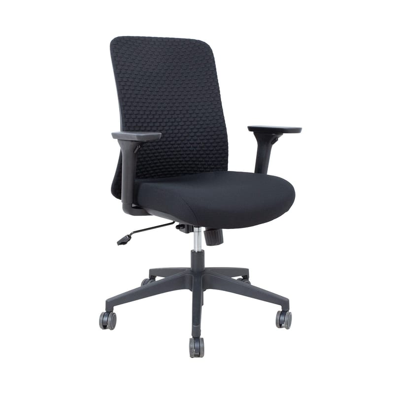 Kontorstol HOME4YOU Severo Sort - sort - Møbler - Stole & lænestole - Kontorstole & skrivebordsstole