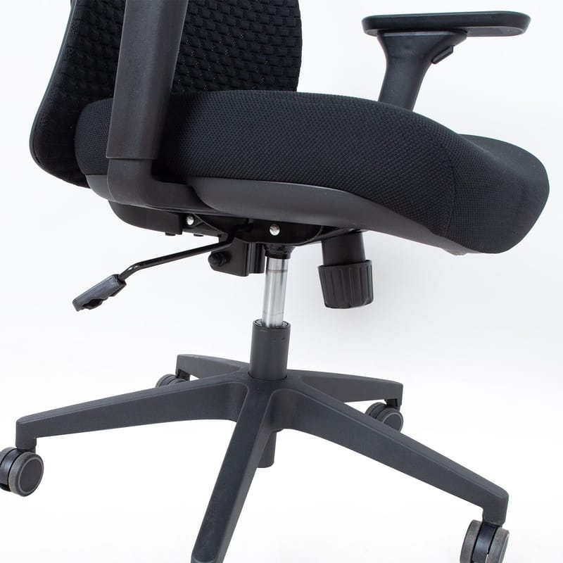 Kontorstol HOME4YOU Severo Sort - sort - Møbler - Stole & lænestole - Kontorstole & skrivebordsstole