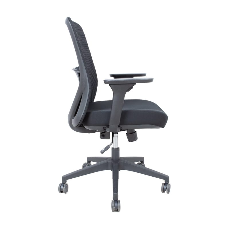 Kontorstol HOME4YOU Severo Sort - sort - Møbler - Stole & lænestole - Kontorstole & skrivebordsstole