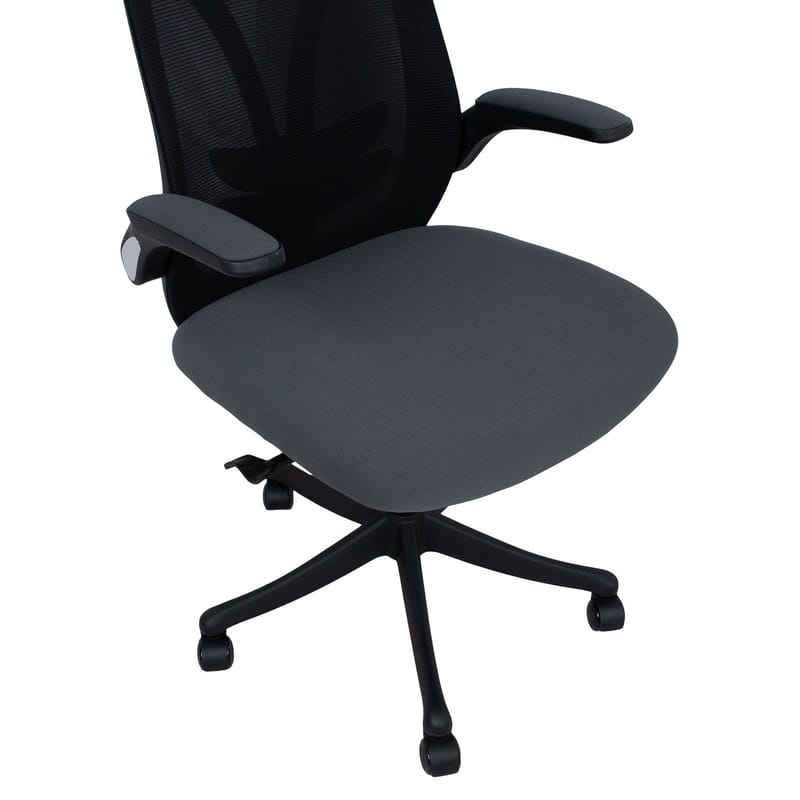 Kontorstol HOME4YOU Tandy Grå/sort - Grå/sort - Møbler - Stole & lænestole - Kontorstole & skrivebordsstole