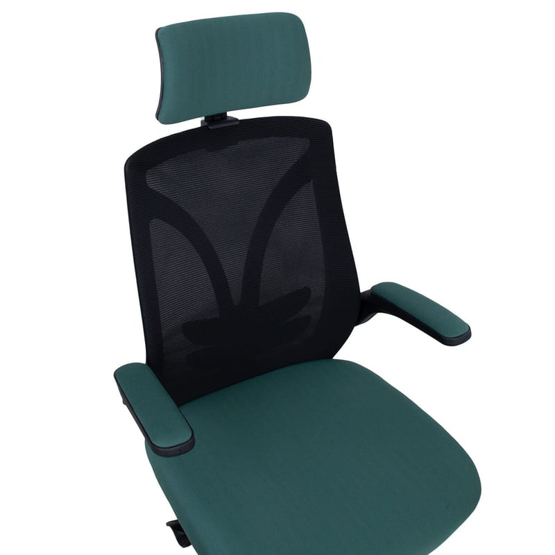 Kontorstol HOME4YOU Tandy Grøn/sort - Grøn/sort - Møbler - Stole & lænestole - Kontorstole & skrivebordsstole