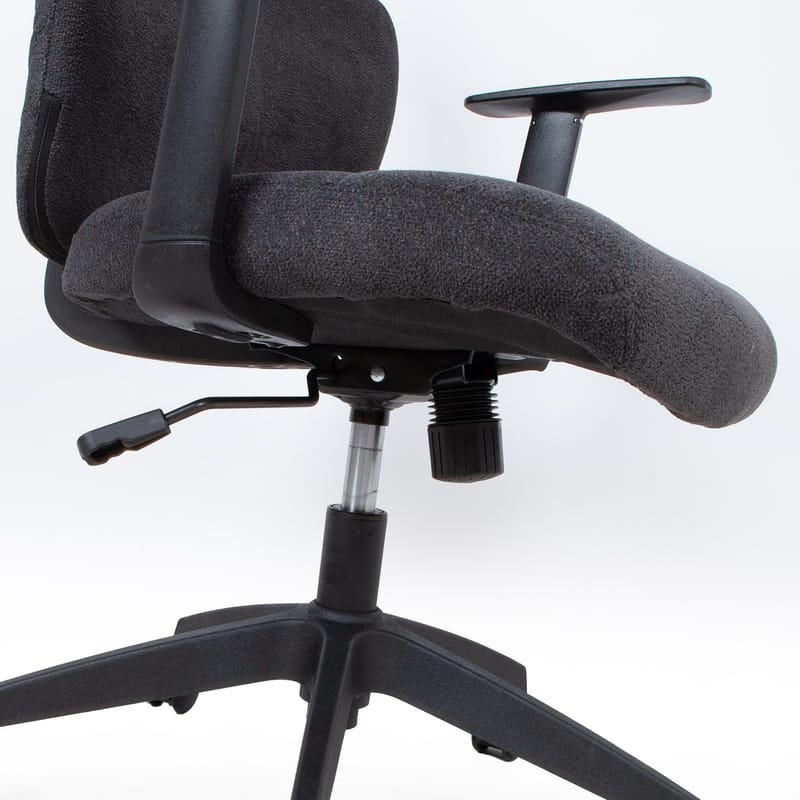 Kontorstol HOME4YOU Timeo sort - Sort - Møbler - Stole & lænestole - Kontorstole & skrivebordsstole