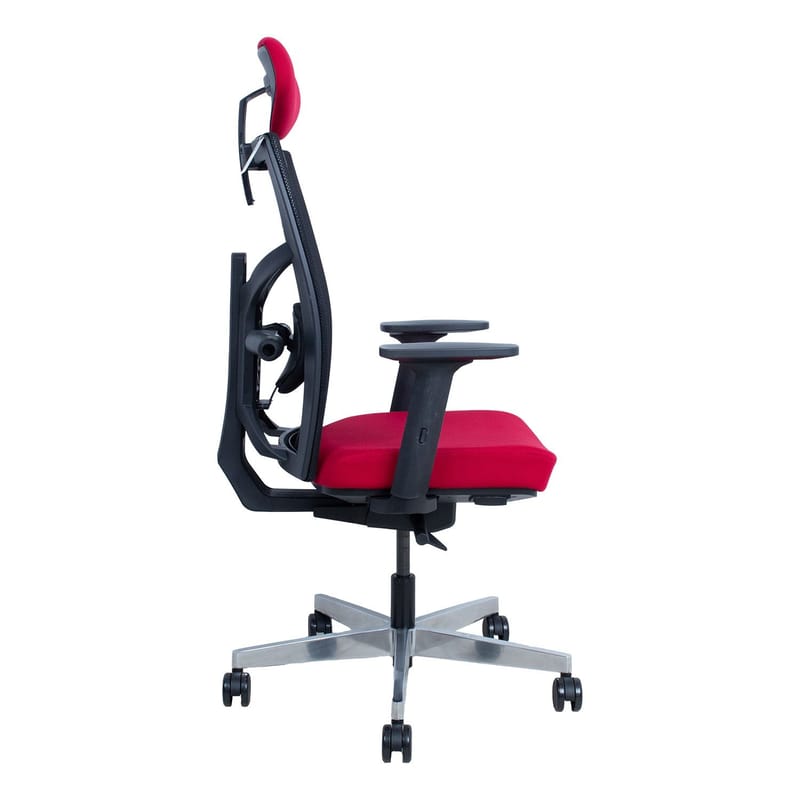 Kontorstol HOME4YOU Tune Mørkerød/sort - mørkerød/sort - Møbler - Stole & lænestole - Kontorstole & skrivebordsstole