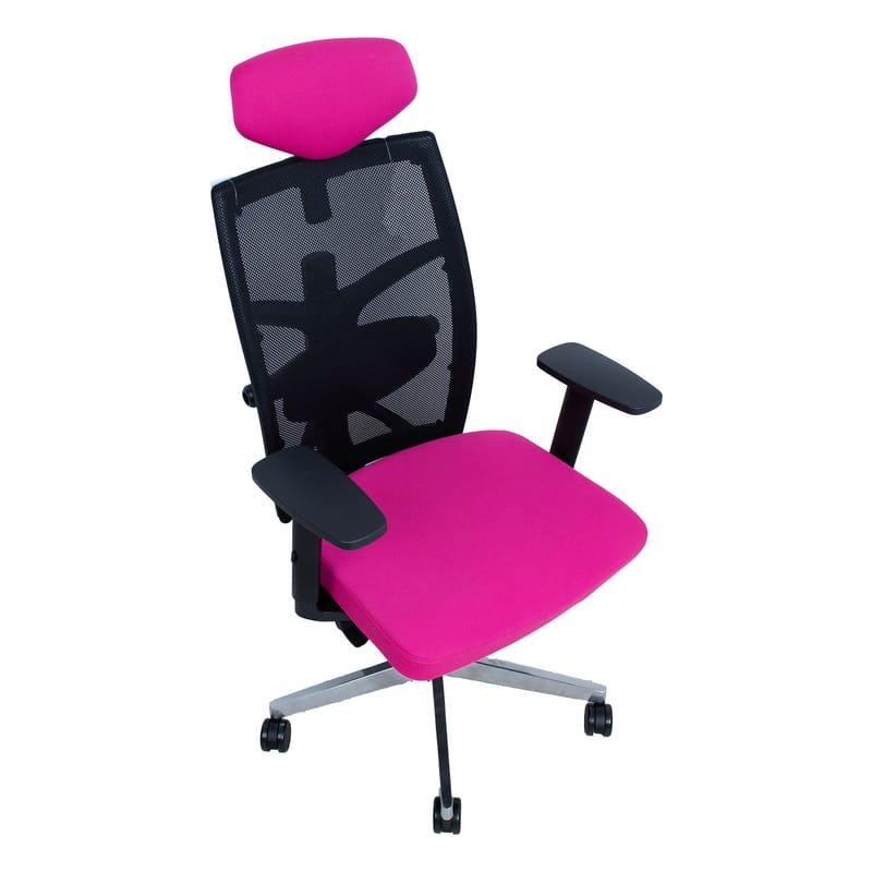 Kontorstol HOME4YOU Tune Pink/sort - pink/sort - Møbler - Stole & lænestole - Kontorstole & skrivebordsstole