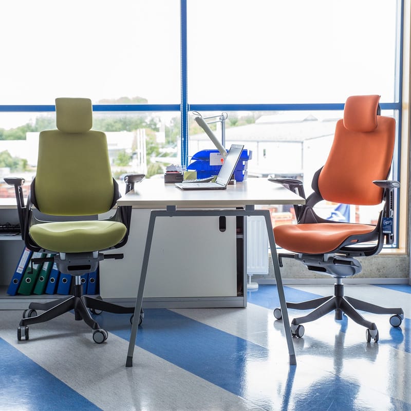 Kontorstol HOME4YOU Wau Olivengrøn - olivengrøn - Møbler - Stole & lænestole - Kontorstole & skrivebordsstole