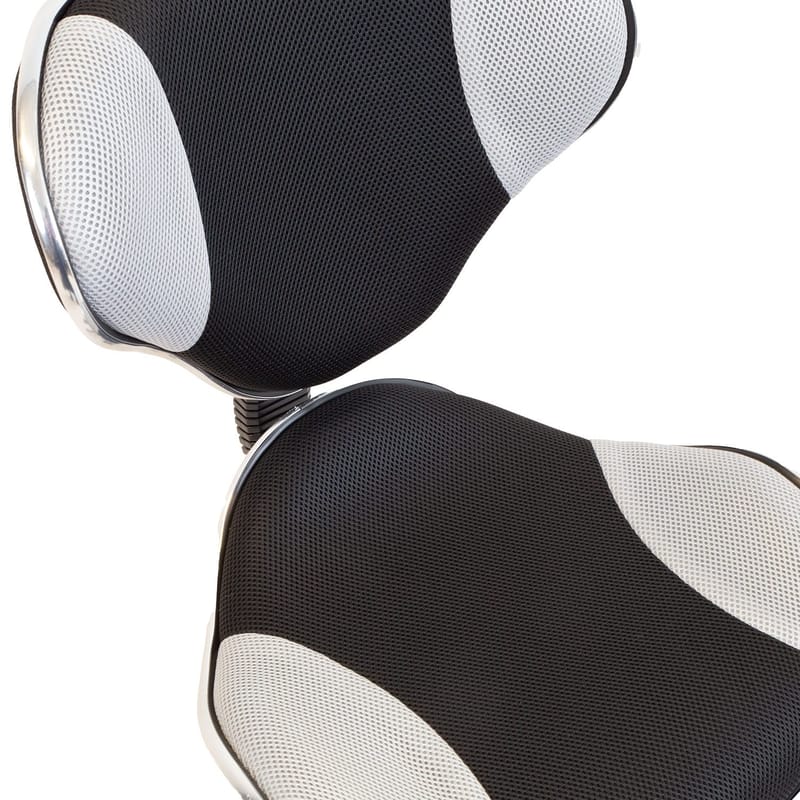 Kontorstol HOME4YOU Pipa Sort/Grå - Sort/Grå - Møbler - Stole & lænestole - Kontorstole & skrivebordsstole