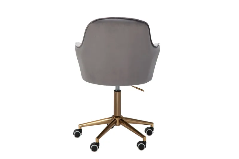 Hubdam kontorstol - Grå / sølv - Møbler - Stole & lænestole - Kontorstole & skrivebordsstole