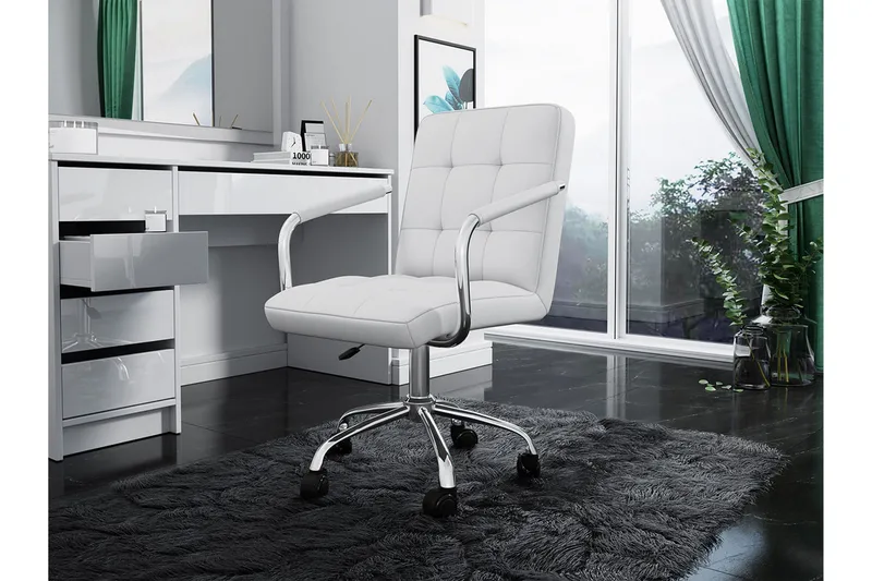 Kintore Kontorsstol White - Møbler - Stole & lænestole - Kontorstole & skrivebordsstole