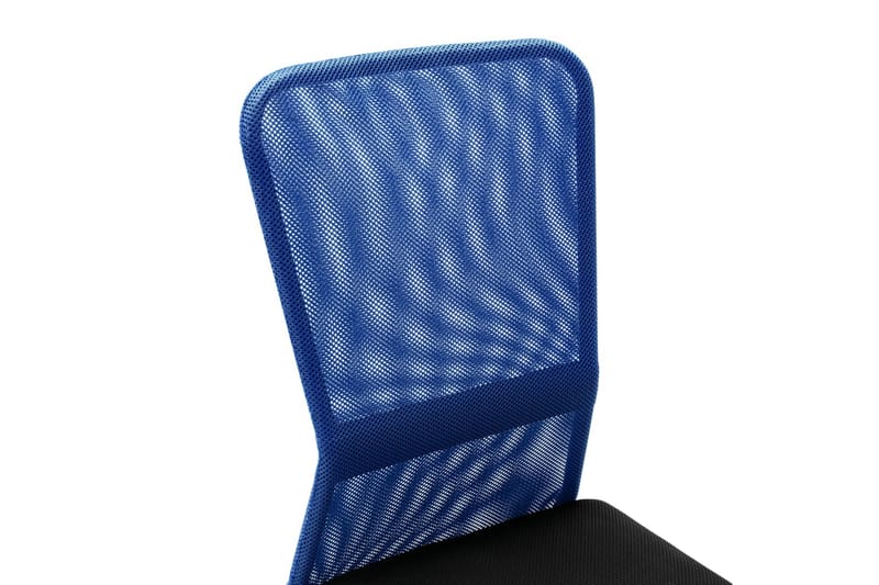 Kontorstol 44x52x100 cm Meshstof Blå Og Sort - Kontorstole & skrivebordsstole