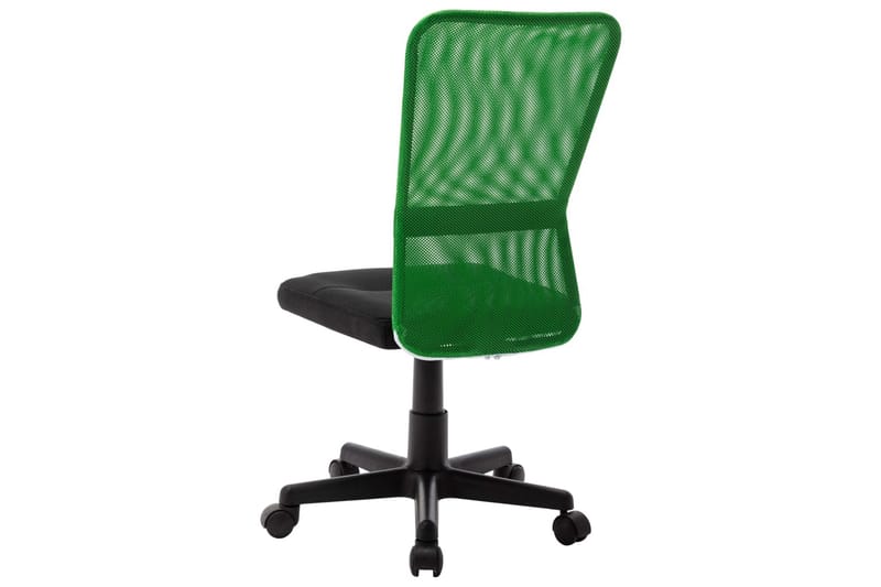 Kontorstol 44x52x100 cm Meshstof Sort Og Grøn - Kontorstole & skrivebordsstole