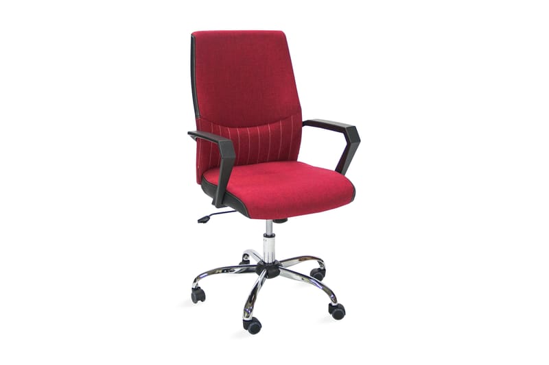 Kontorstol ANGELO 58x59x97-105cm farve: rød - Kontorstole & skrivebordsstole