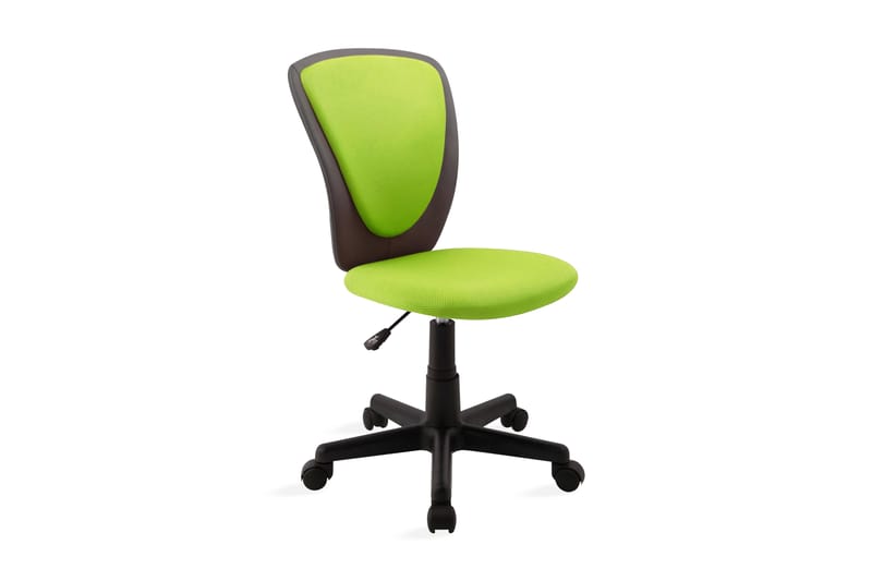 Kontorstol BIANCA 42x51xH82-94 farve: grøn / grå - Møbler - Stole & lænestole - Kontorstole & skrivebordsstole