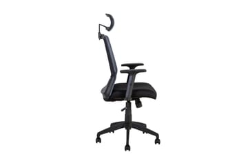 Kontorstol BRAVO 62x53xH107-1145 sort grå - Møbler - Stole & lænestole - Kontorstole & skrivebordsstole